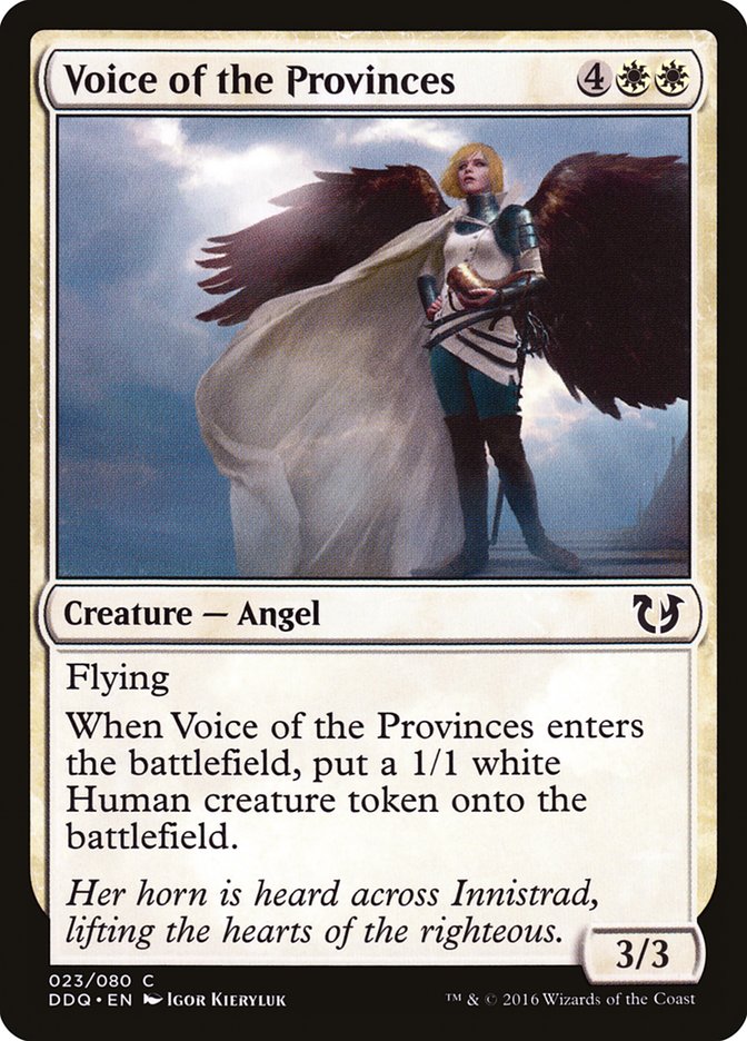 Voice of the Provinces [Duel Decks: Blessed vs. Cursed] | Cracking-Singles