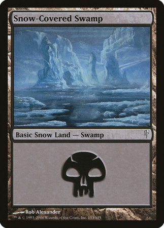 Snow-Covered Swamp [Coldsnap] | Cracking-Singles