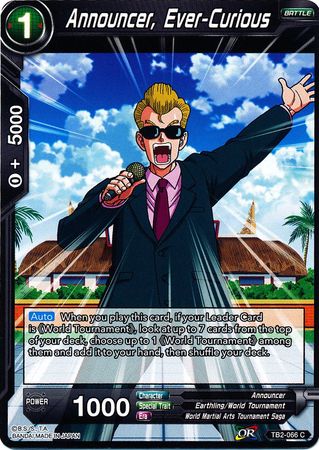 Announcer, Ever-Curious [TB2-066] | Cracking-Singles