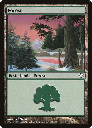 Forest (383) [Coldsnap Theme Decks] | Cracking-Singles