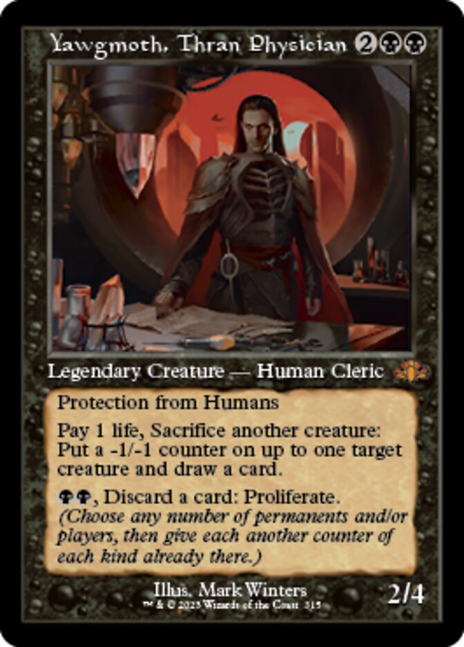 Yawgmoth, Thran Physician (Retro) [Dominaria Remastered] | Cracking-Singles