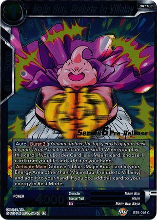 Majin Buu, Prelude to Villainy [BT6-046_PR] | Cracking-Singles