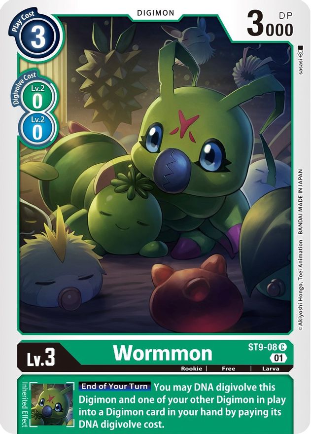 Wormmon [ST9-08] [Starter Deck: Ultimate Ancient Dragon] | Cracking-Singles