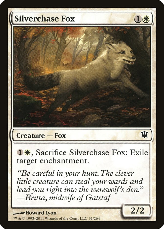 Silverchase Fox [Innistrad] | Cracking-Singles