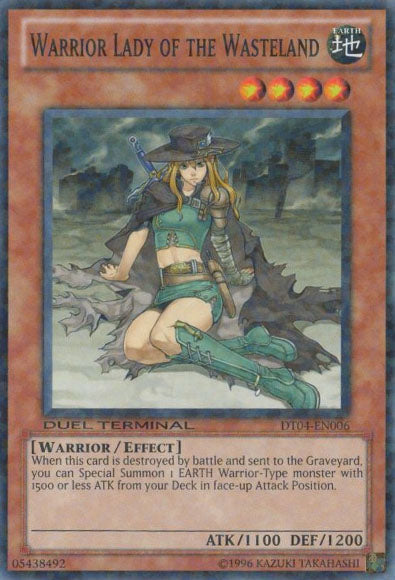 Warrior Lady of the Wasteland [DT04-EN006] Common | Cracking-Singles