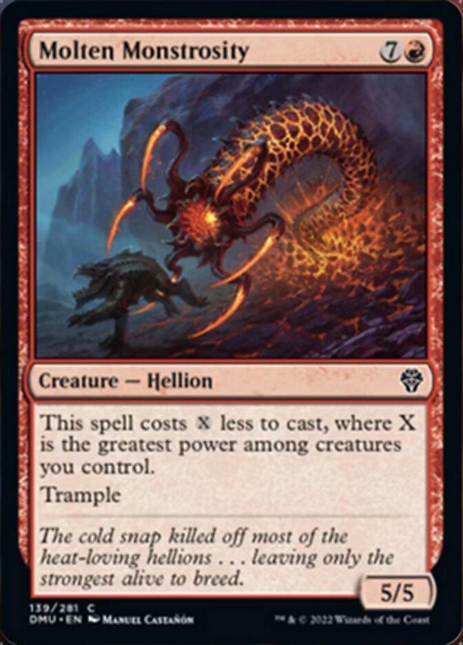 Molten Monstrosity [Dominaria United] | Cracking-Singles