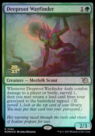 Deeproot Wayfinder [March of the Machine Prerelease Promos] | Cracking-Singles