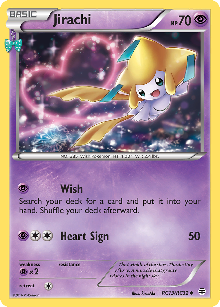 Jirachi (RC13/RC32) [XY: Generations] | Cracking-Singles