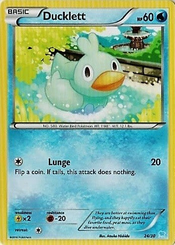 Ducklett (24/30) [XY: Trainer Kit 3 - Suicune] | Cracking-Singles