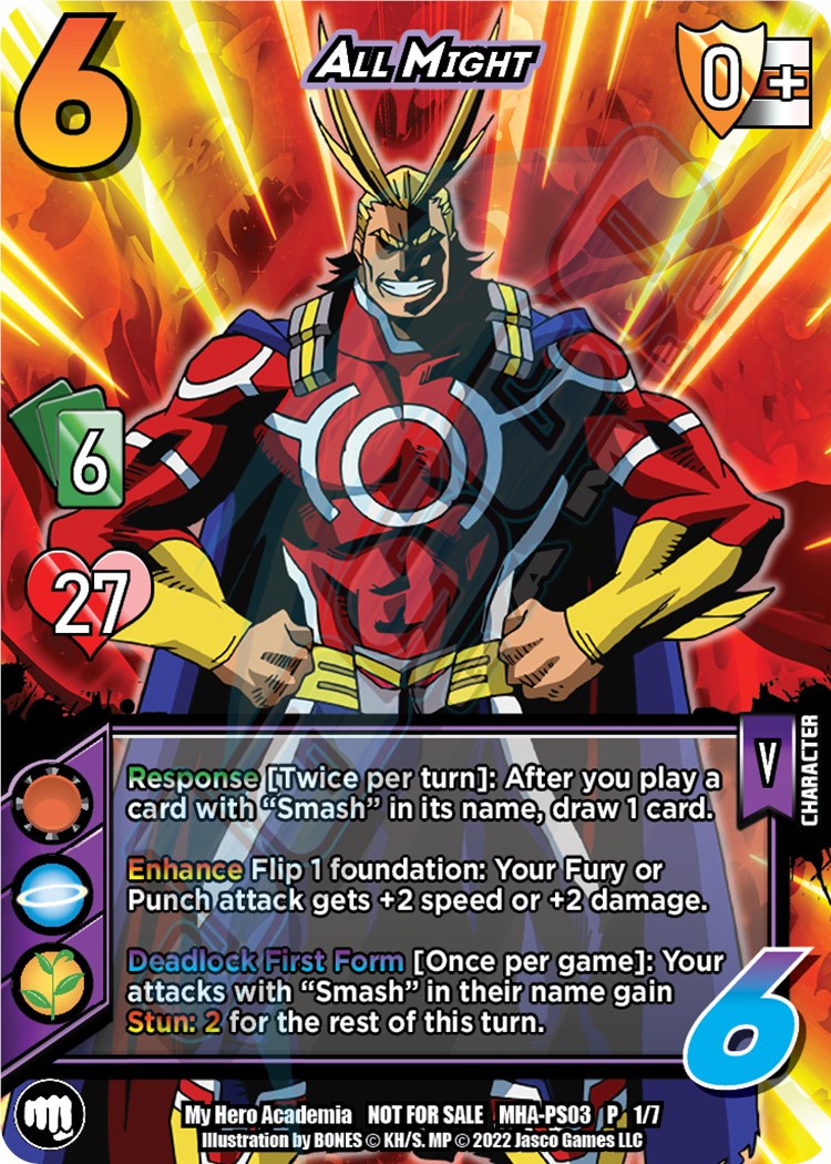 All Might [Crimson Rampage Promos] | Cracking-Singles