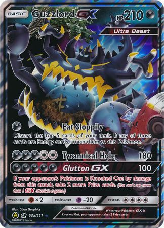 Guzzlord GX (63a/111) (Jumbo Card) [Sun & Moon: Crimson Invasion] | Cracking-Singles