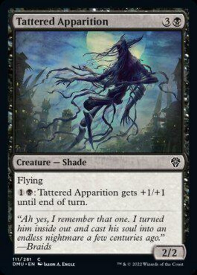 Tattered Apparition [Dominaria United] | Cracking-Singles