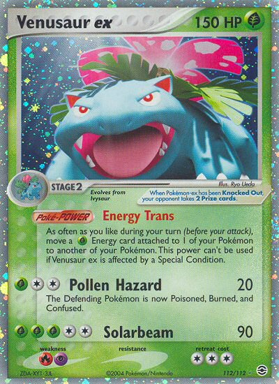 Venusaur ex (112/112) [EX: FireRed & LeafGreen] | Cracking-Singles