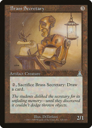 Brass Secretary [Urza's Destiny] | Cracking-Singles