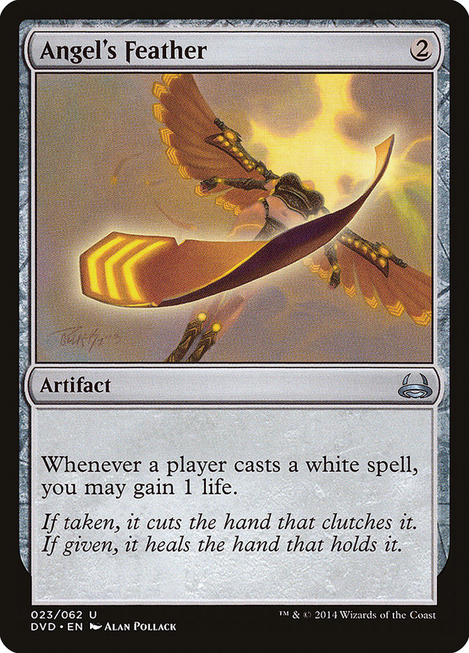 Angel's Feather (Divine vs. Demonic) [Duel Decks Anthology] | Cracking-Singles