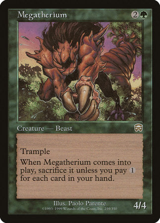 Megatherium [Mercadian Masques] | Cracking-Singles