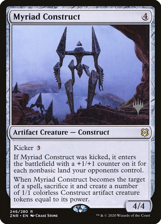 Myriad Construct (Promo Pack) [Zendikar Rising Promos] | Cracking-Singles