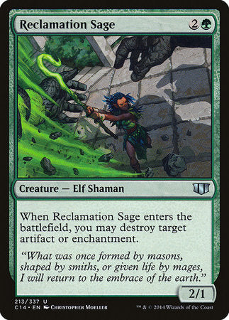 Reclamation Sage [Commander 2014] | Cracking-Singles