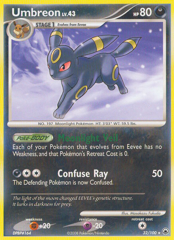 Umbreon (32/100) [Diamond & Pearl: Majestic Dawn] | Cracking-Singles