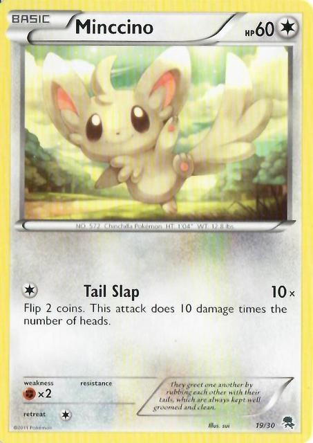 Minccino (19/30) [Black & White: Trainer Kit - Zoroark] | Cracking-Singles