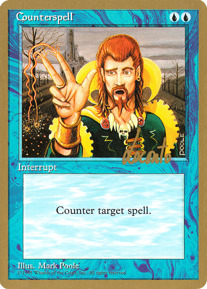 Counterspell (Michael Loconto) [Pro Tour Collector Set] | Cracking-Singles