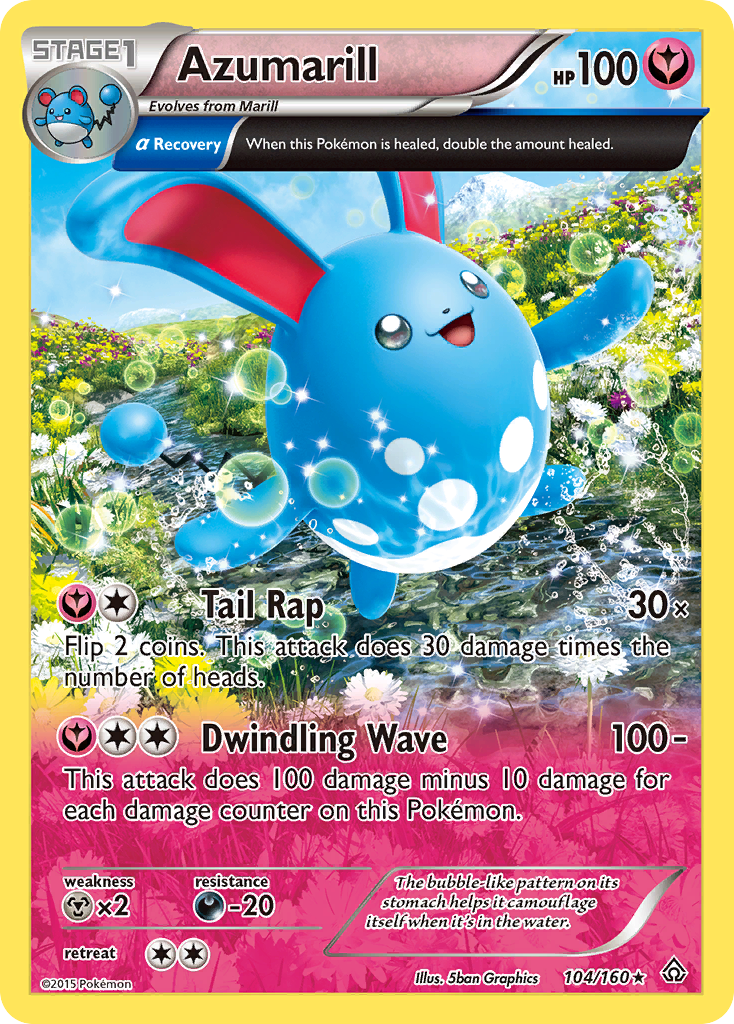 Azumarill (104/160) [XY: Primal Clash] | Cracking-Singles