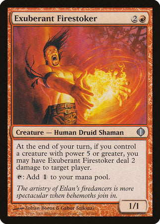 Exuberant Firestoker [Shards of Alara] | Cracking-Singles