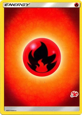 Fire Energy (Charizard Stamp #3) [Battle Academy 2020] | Cracking-Singles