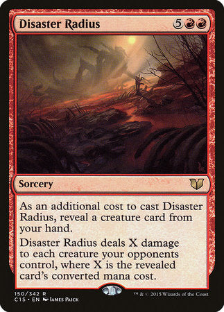 Disaster Radius [Commander 2015] | Cracking-Singles