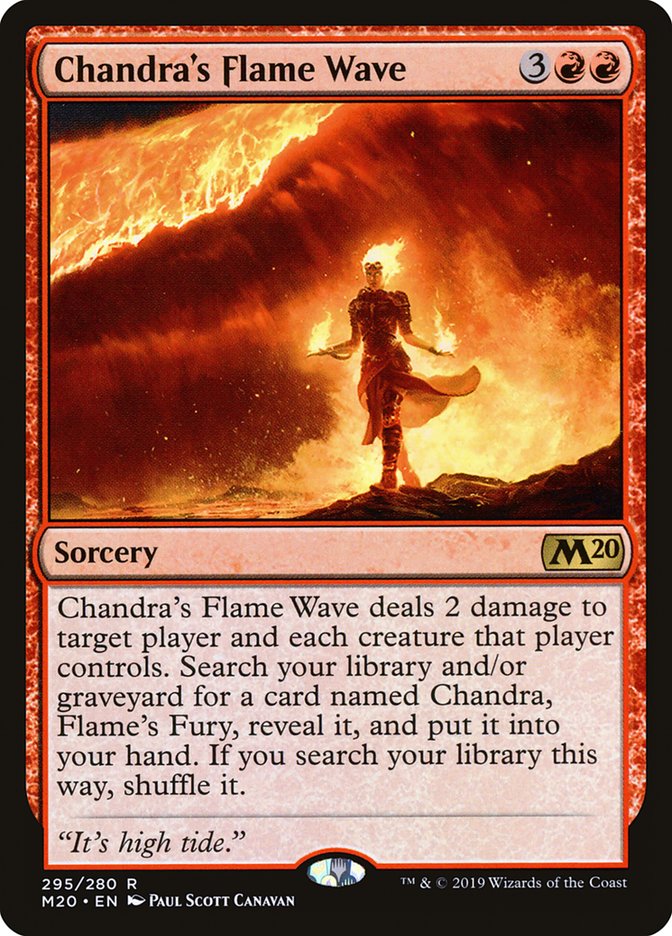 Chandra's Flame Wave [Core Set 2020] | Cracking-Singles