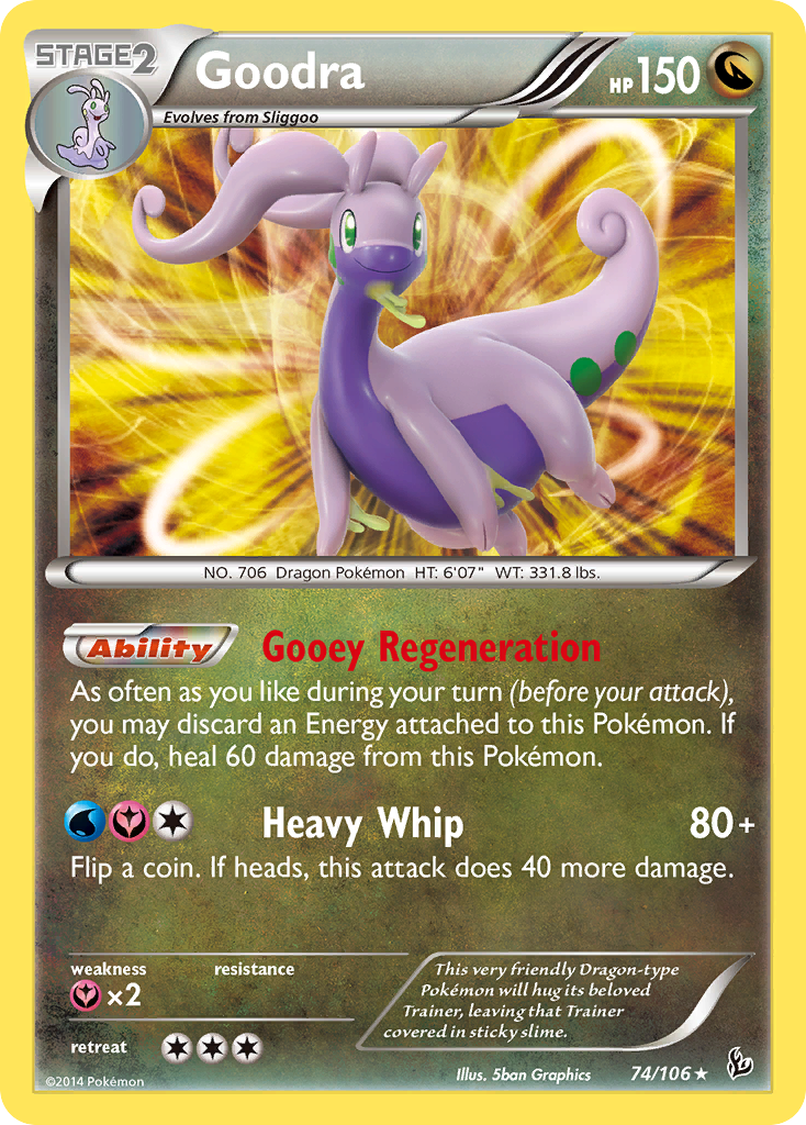 Goodra (74/106) [XY: Flashfire] | Cracking-Singles