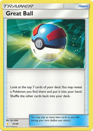 Great Ball (21/30) [Sun & Moon: Trainer Kit - Alolan Raichu] | Cracking-Singles