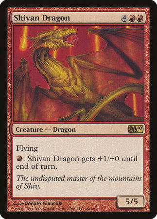 Shivan Dragon [Magic 2010] | Cracking-Singles