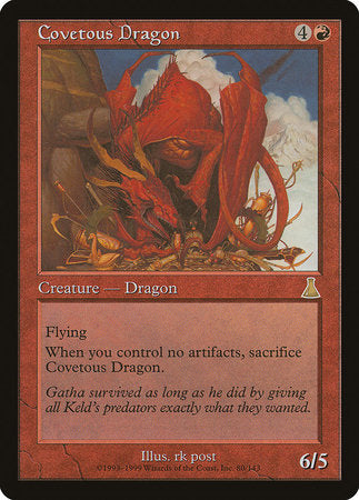 Covetous Dragon [Urza's Destiny] | Cracking-Singles