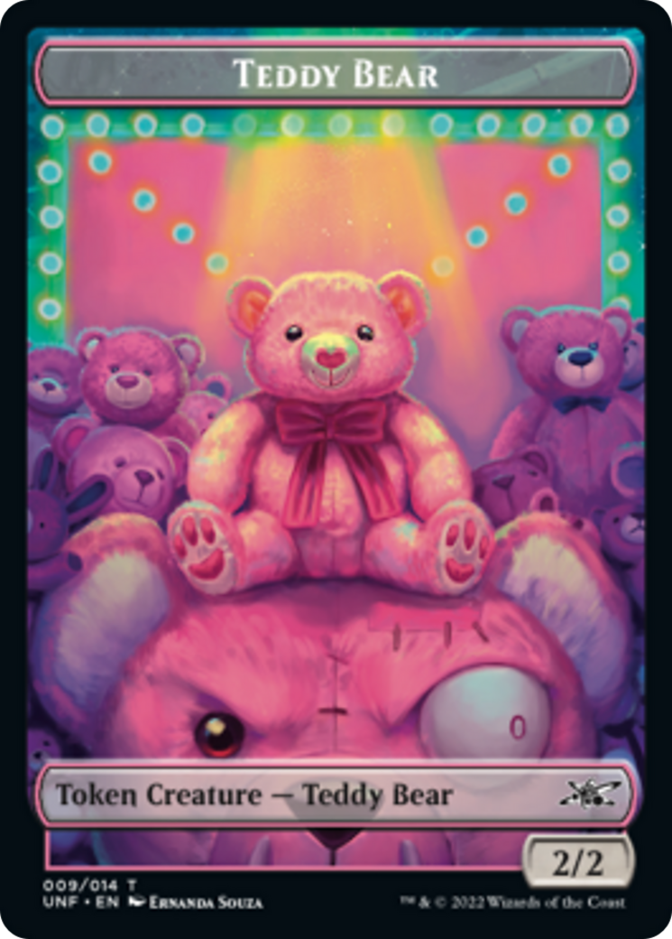 Teddy Bear // Storm Crow Double-sided Token [Unfinity Tokens] | Cracking-Singles