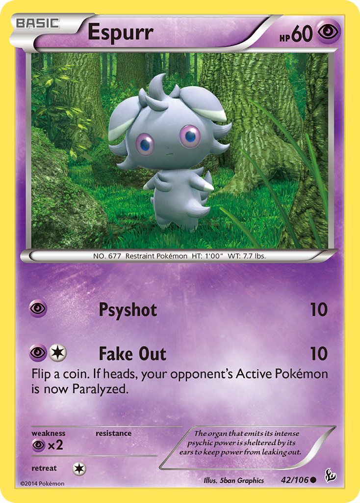 Espurr (42/106) [XY: Flashfire] | Cracking-Singles