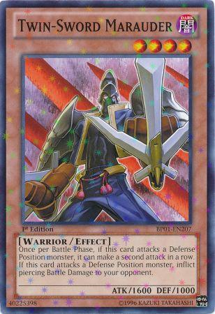 Twin-Sword Marauder [BP01-EN207] Starfoil Rare | Cracking-Singles