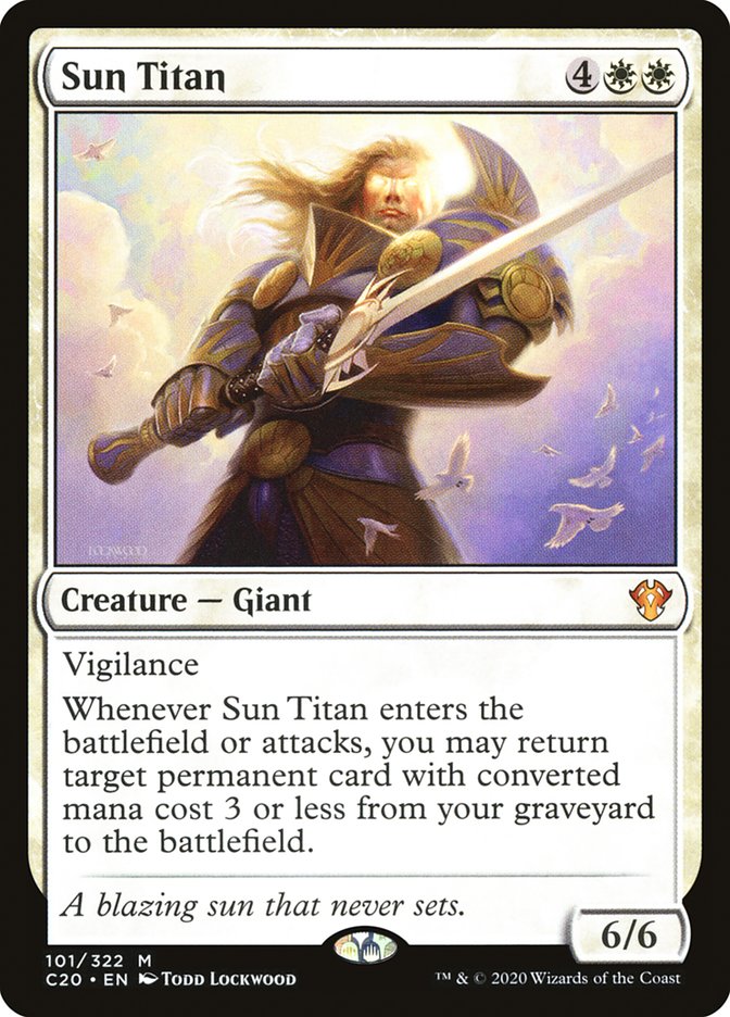 Sun Titan [Commander 2020] | Cracking-Singles