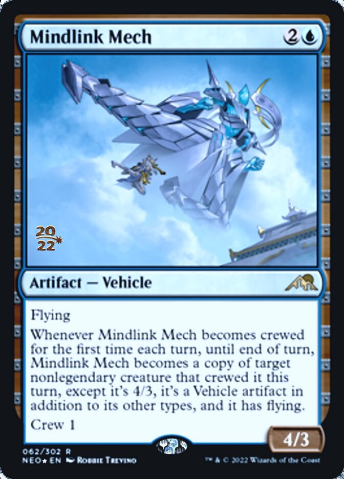 Mindlink Mech [Kamigawa: Neon Dynasty Prerelease Promos] | Cracking-Singles