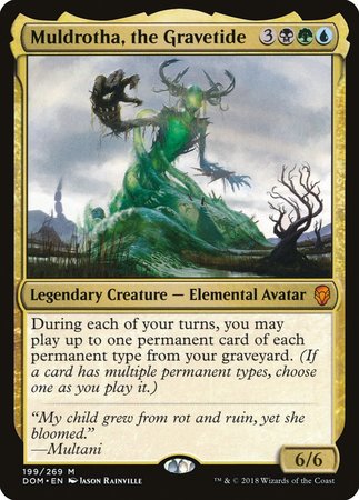 Muldrotha, the Gravetide [Dominaria] | Cracking-Singles