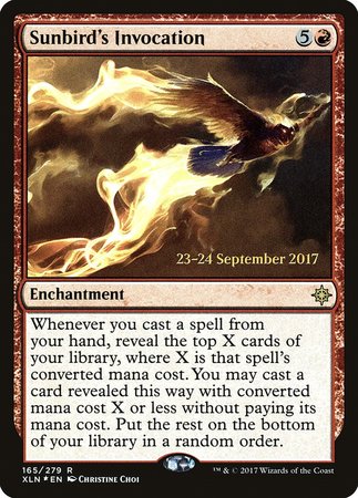 Sunbird's Invocation [Ixalan Promos] | Cracking-Singles