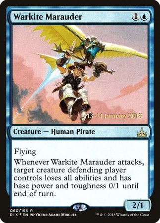 Warkite Marauder [Rivals of Ixalan Promos] | Cracking-Singles