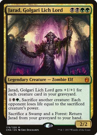 Jarad, Golgari Lich Lord [Commander Anthology] | Cracking-Singles