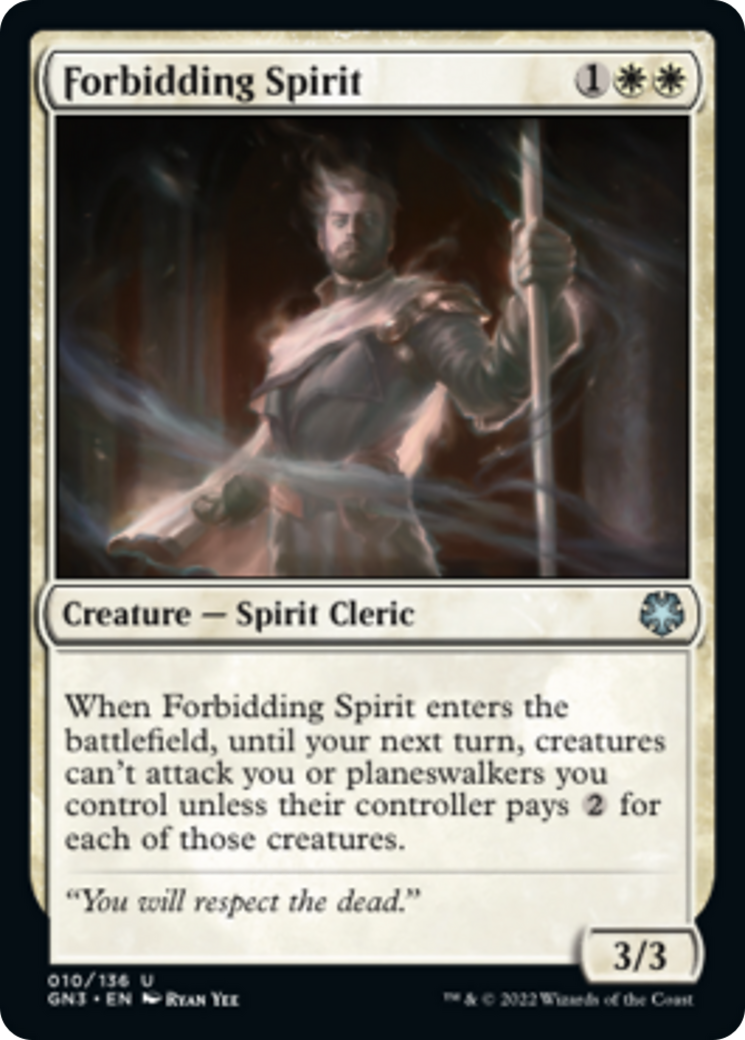 Forbidding Spirit [Game Night: Free-for-All] | Cracking-Singles