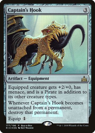 Captain's Hook [Rivals of Ixalan Promos] | Cracking-Singles