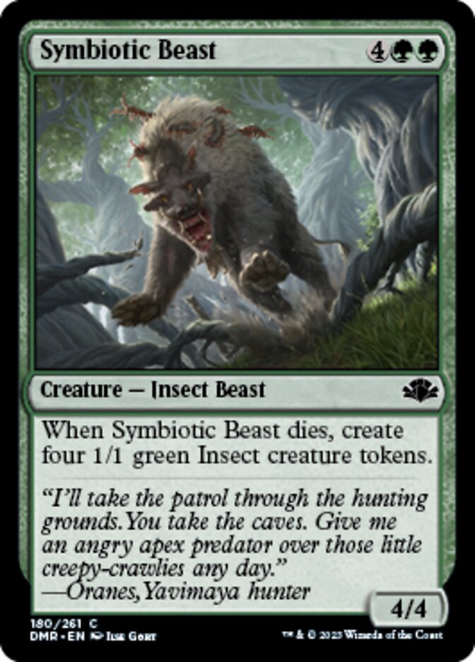 Symbiotic Beast [Dominaria Remastered] | Cracking-Singles