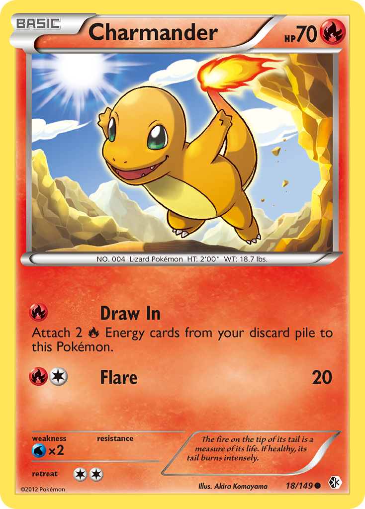 Charmander (18/149) [Black & White: Boundaries Crossed] | Cracking-Singles