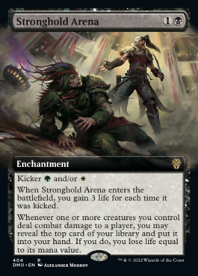 Stronghold Arena (Extended Art) [Dominaria United] | Cracking-Singles