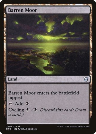 Barren Moor [Commander 2019] | Cracking-Singles