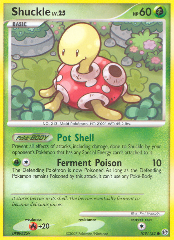 Shuckle (109/132) [Diamond & Pearl: Secret Wonders] | Cracking-Singles